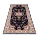 Tapis de couloir Tapis persan - Tabriz - Royal - 198 x 82 cm - bleu foncé