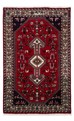 Tapis persan - Nomadic - 163 x 99 cm - rouge foncé
