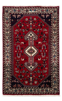 Tapis persan - Nomadic - 163 x 99 cm - rouge foncé