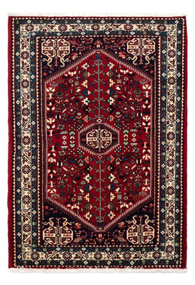 Tapis persan - Nomadic - 150 x 101 cm - rouge foncé