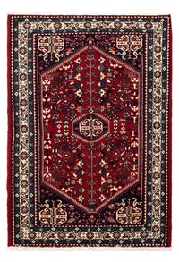 Tapis persan - Nomadic - 150 x 101 cm - rouge foncé