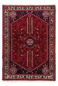 Tapis persan - Nomadic - 149 x 106 cm - rouge foncé