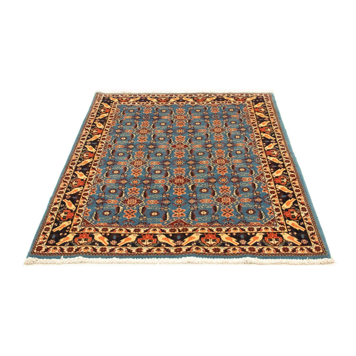 Tapis persan - Nomadic - 142 x 102 cm - turquoise