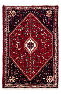 Tapis persan - Nomadic - 150 x 98 cm - rouge foncé