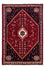Tapis persan - Nomadic - 150 x 98 cm - rouge foncé