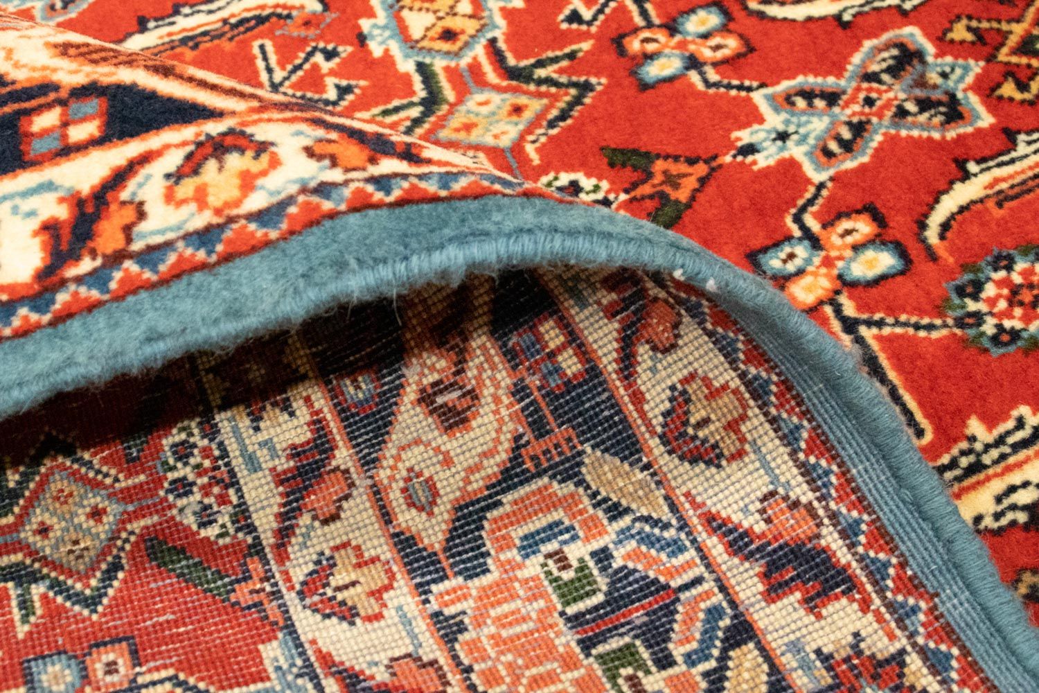Tapis persan - Nomadic - 153 x 102 cm - rouge
