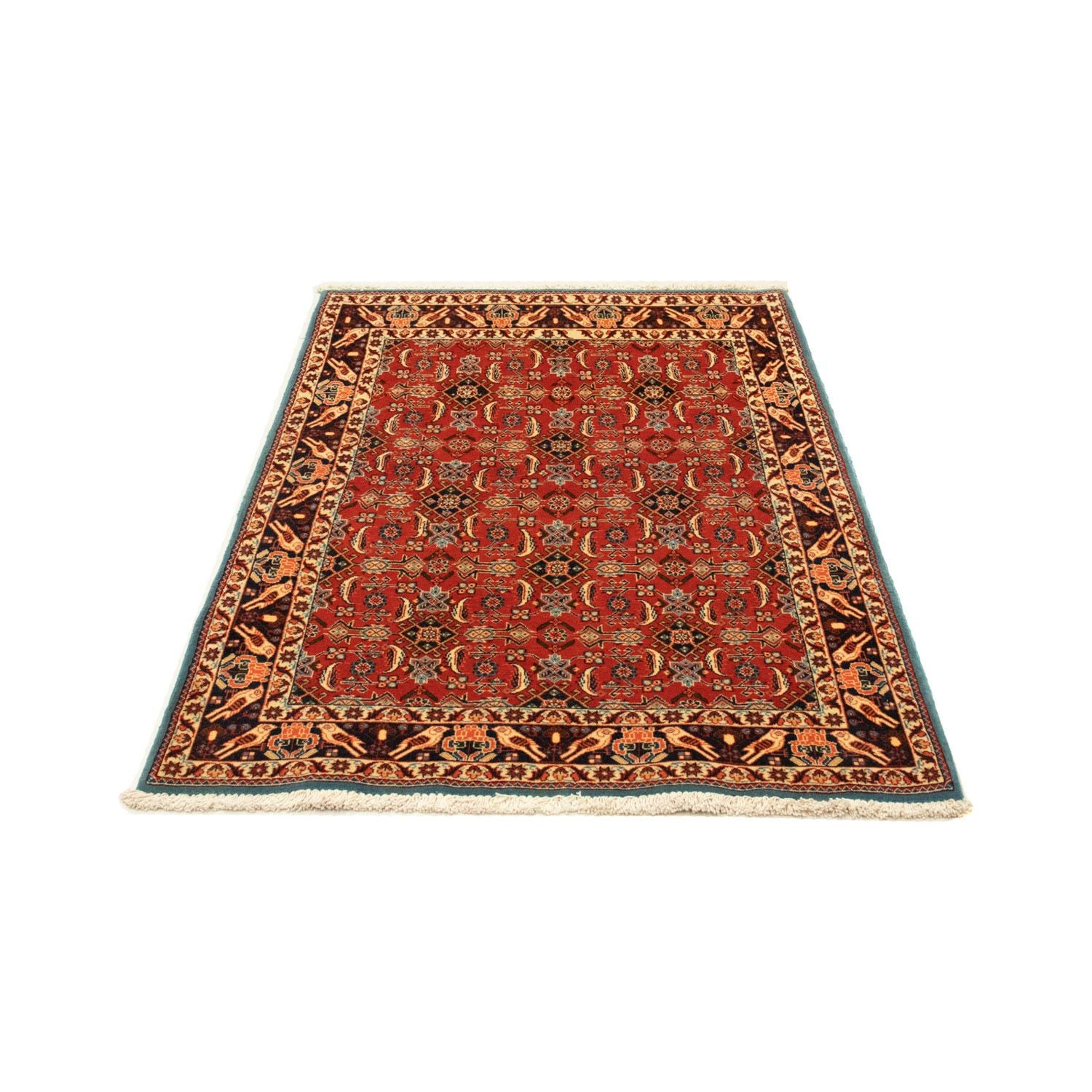 Tapis persan - Nomadic - 153 x 102 cm - rouge