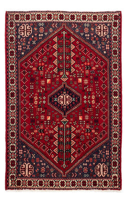 Tapis persan - Nomadic - 144 x 100 cm - rouge foncé
