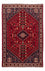 Tapis persan - Nomadic - 144 x 100 cm - rouge foncé