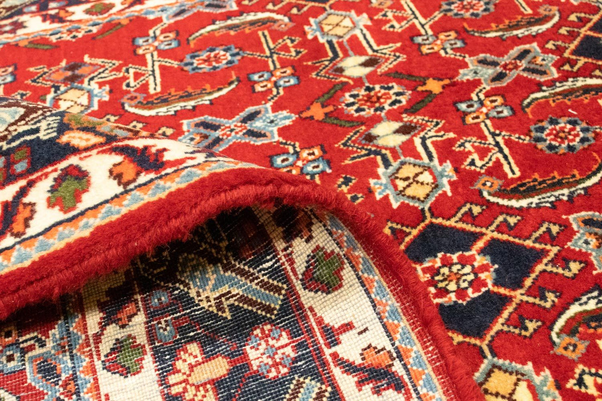 Tapis persan - Nomadic - 150 x 103 cm - rouge