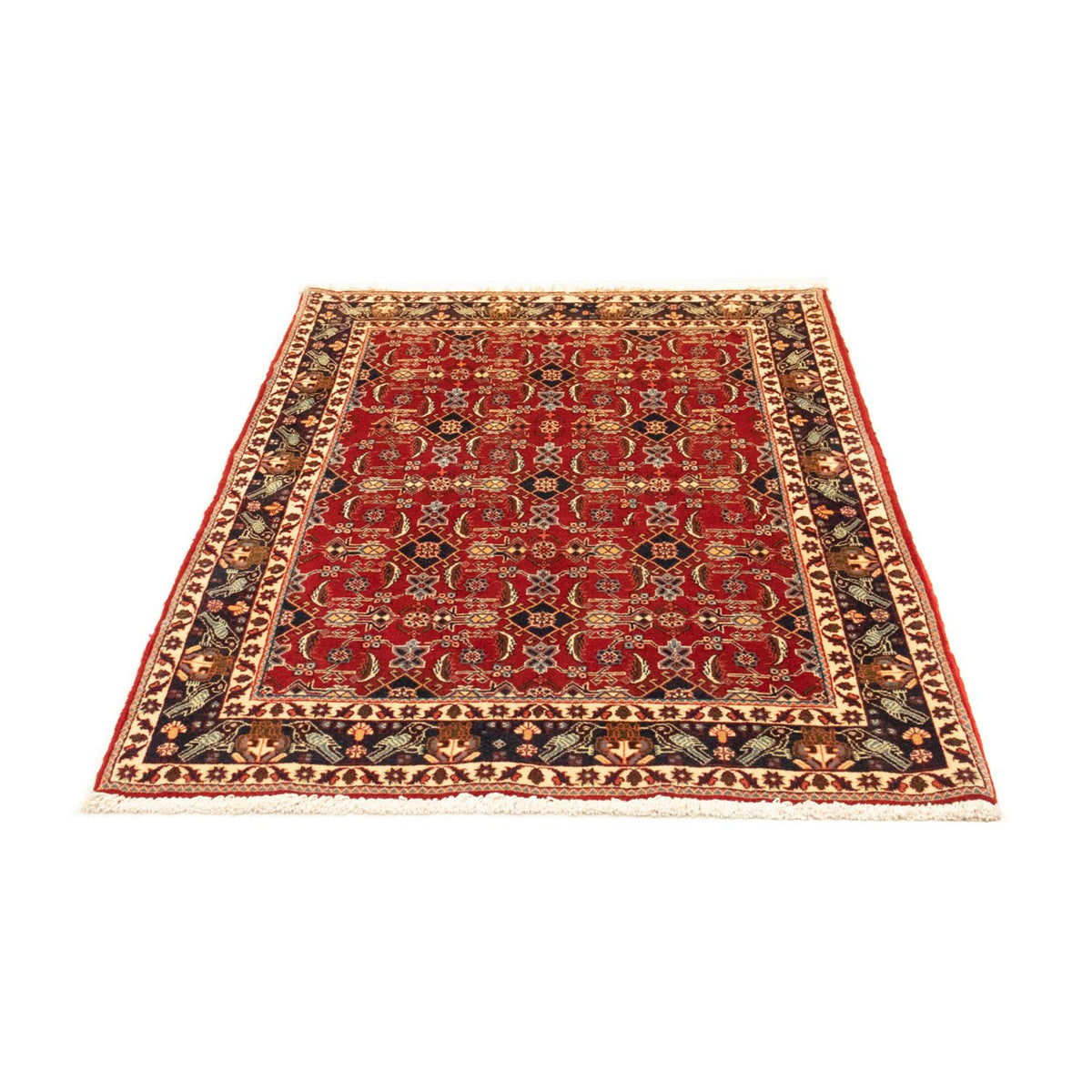 Tapis persan - Nomadic - 150 x 103 cm - rouge