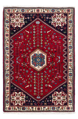 Tapis persan - Nomadic - 144 x 98 cm - rouge foncé