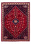 Tapis persan - Nomadic - 150 x 103 cm - rouge foncé