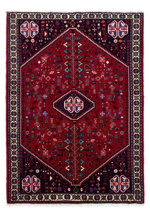 Tapis persan - Nomadic - 148 x 100 cm - rouge foncé