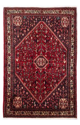 Tapis persan - Nomadic - 161 x 105 cm - rouge foncé