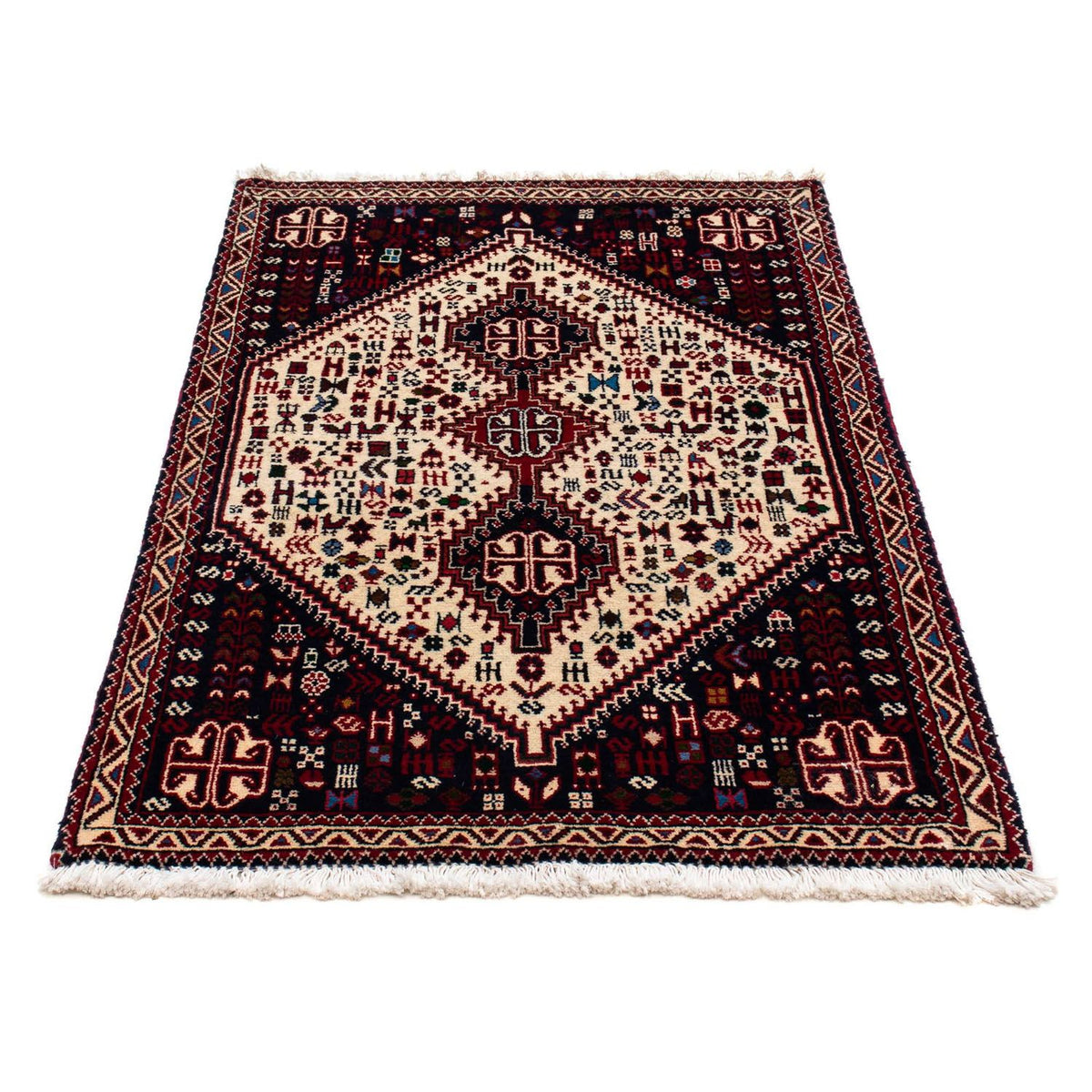 Tapis persan - Nomadic - 123 x 75 cm - beige