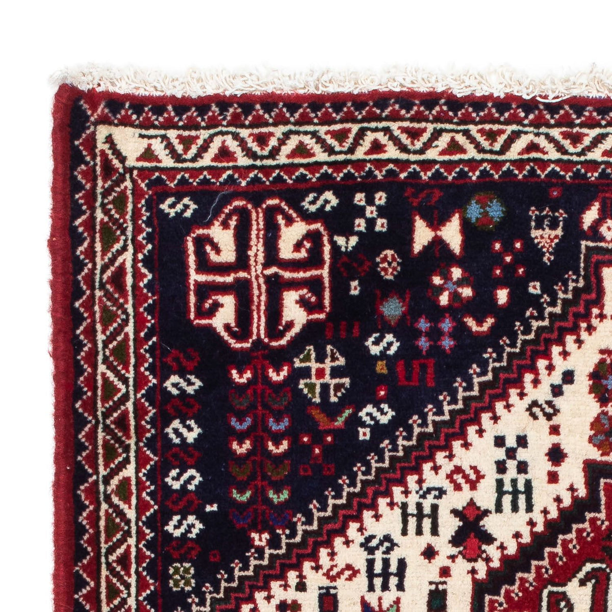 Tapis persan - Nomadic - 120 x 78 cm - beige