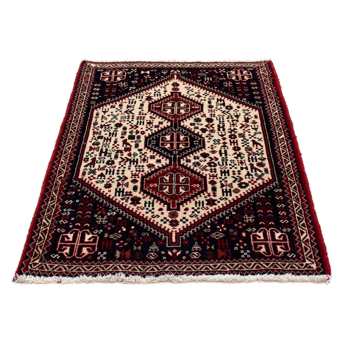 Tapis persan - Nomadic - 120 x 78 cm - beige
