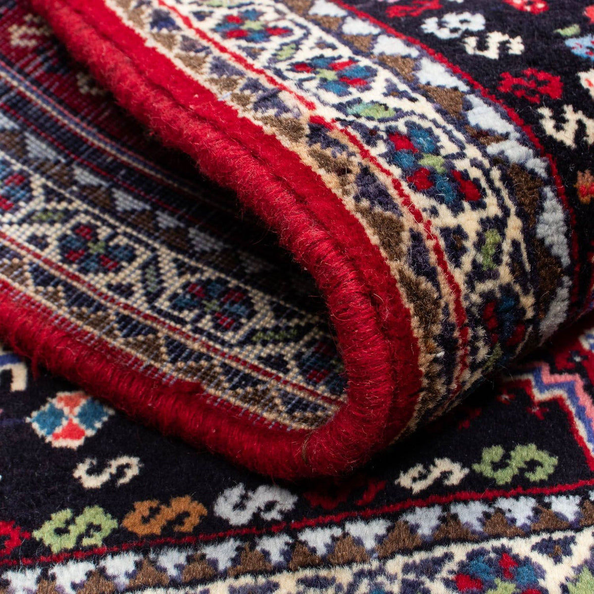 Tapis persan - Nomadic - 118 x 80 cm - rouge foncé