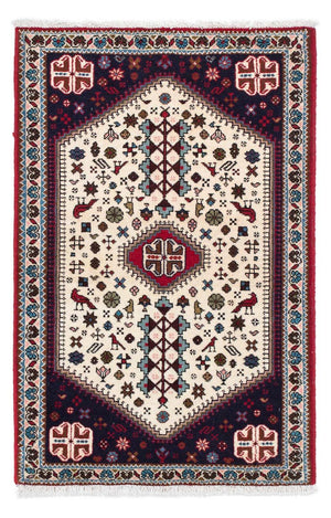 Tapis persan - Nomadic - 116 x 75 cm - beige