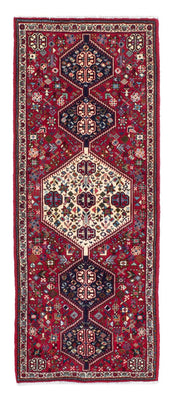 Tapis de couloir Tapis persan - Nomadic - 195 x 78 cm - rouge foncé