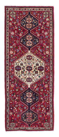 Tapis de couloir Tapis persan - Nomadic - 195 x 78 cm - rouge foncé