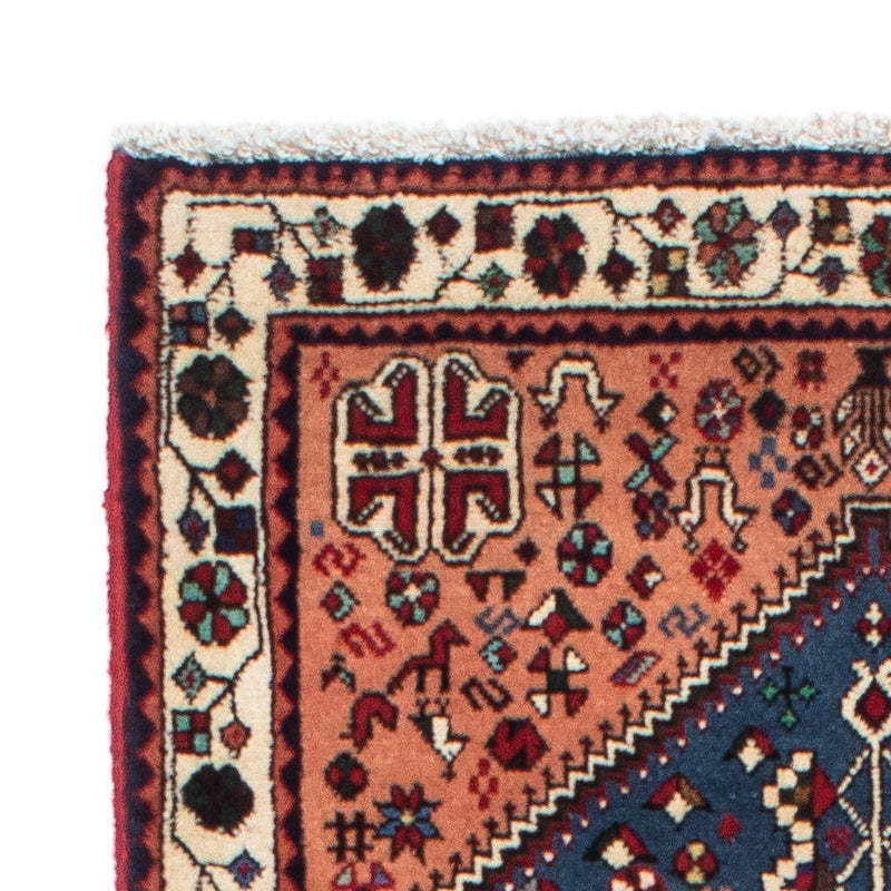Tapis de couloir Tapis persan - Nomadic - 206 x 78 cm - bleu foncé