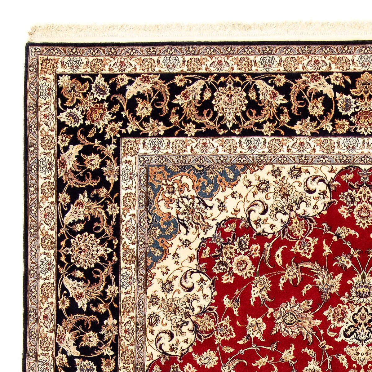 Tapis persan - Isfahan - Premium - 356 x 250 cm - rouge