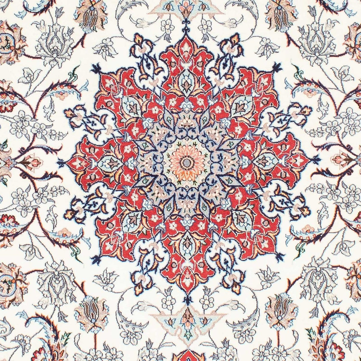 Tapis persan - Isfahan - Premium - 243 x 156 cm - beige