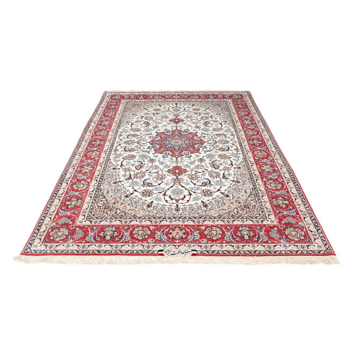 Tapis persan - Isfahan - Premium - 243 x 156 cm - beige