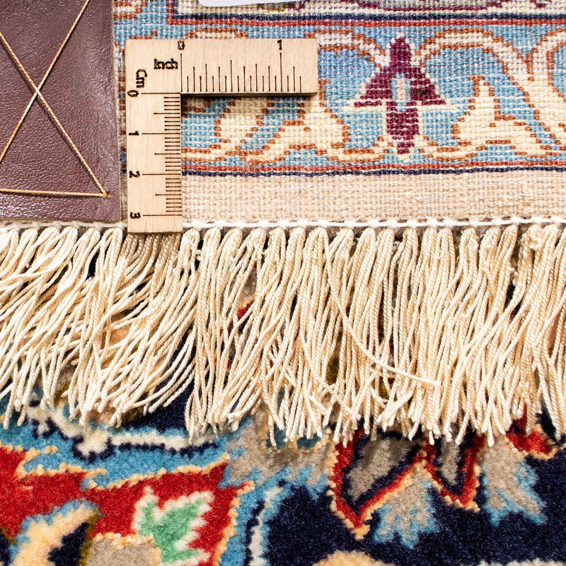 Tapis persan - Isfahan - Premium - 308 x 200 cm - bleu foncé