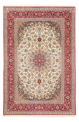 Tapis persan - Isfahan - Premium - 308 x 205 cm - rouge