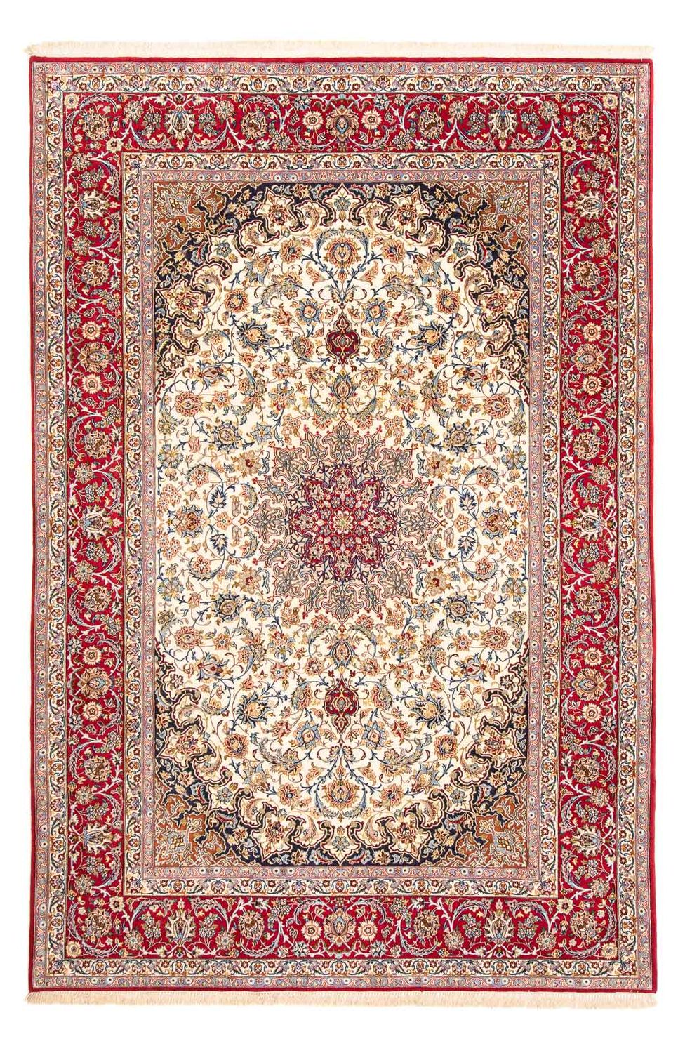 Tapis persan - Isfahan - Premium - 308 x 205 cm - rouge