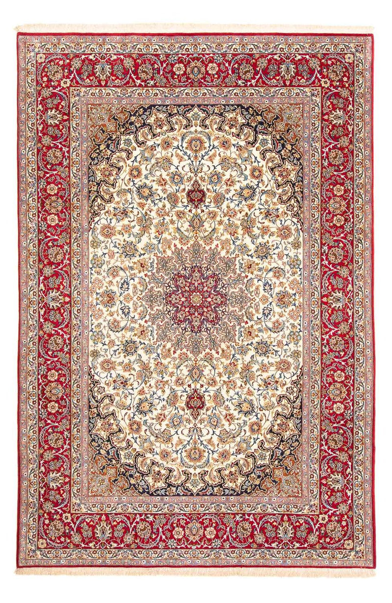 Tapis persan - Isfahan - Premium - 308 x 205 cm - rouge