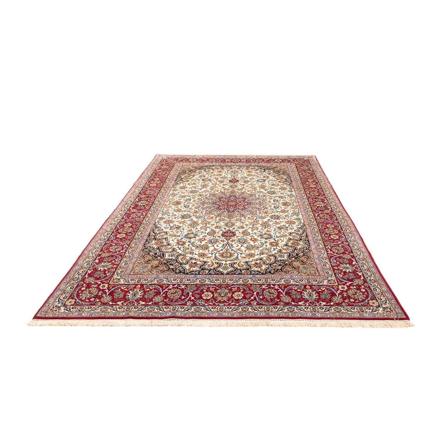 Tapis persan - Isfahan - Premium - 308 x 205 cm - rouge