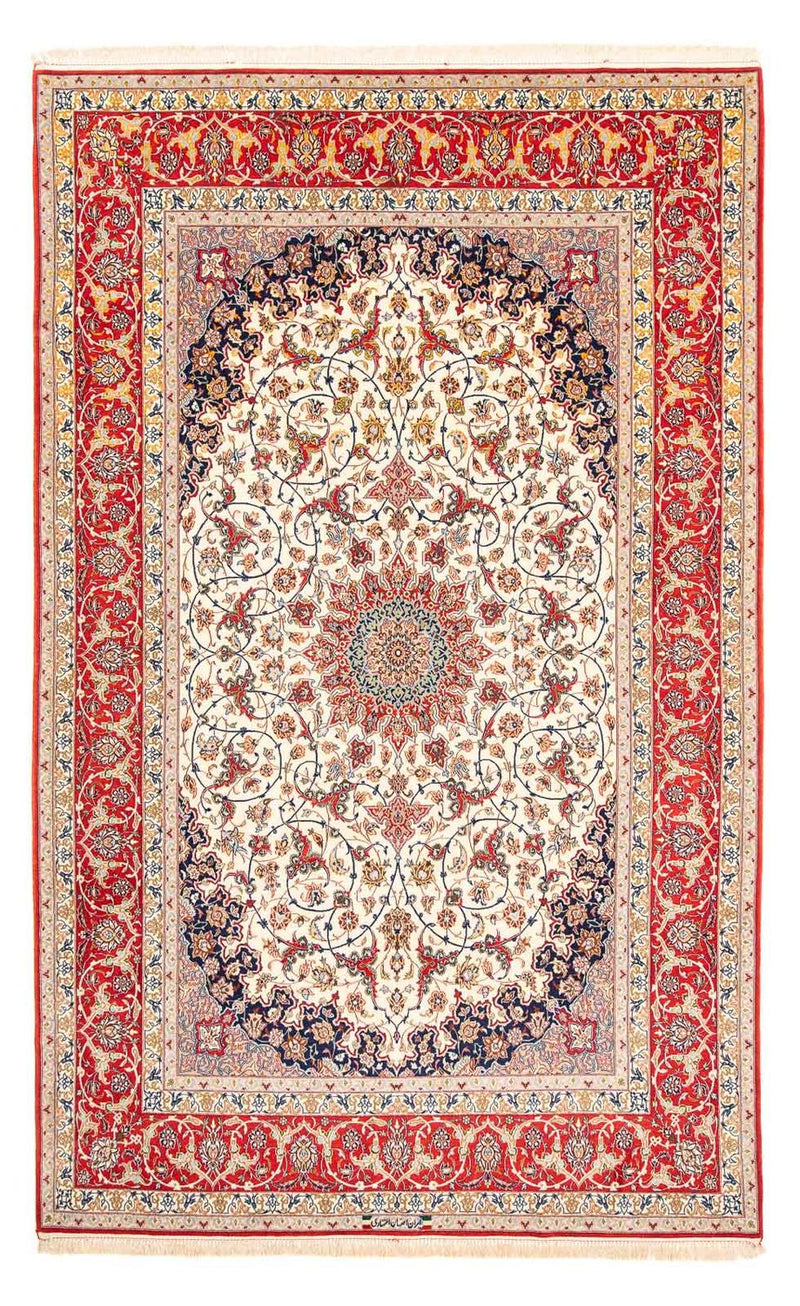 Tapis persan - Isfahan - Premium - 310 x 197 cm - rouge