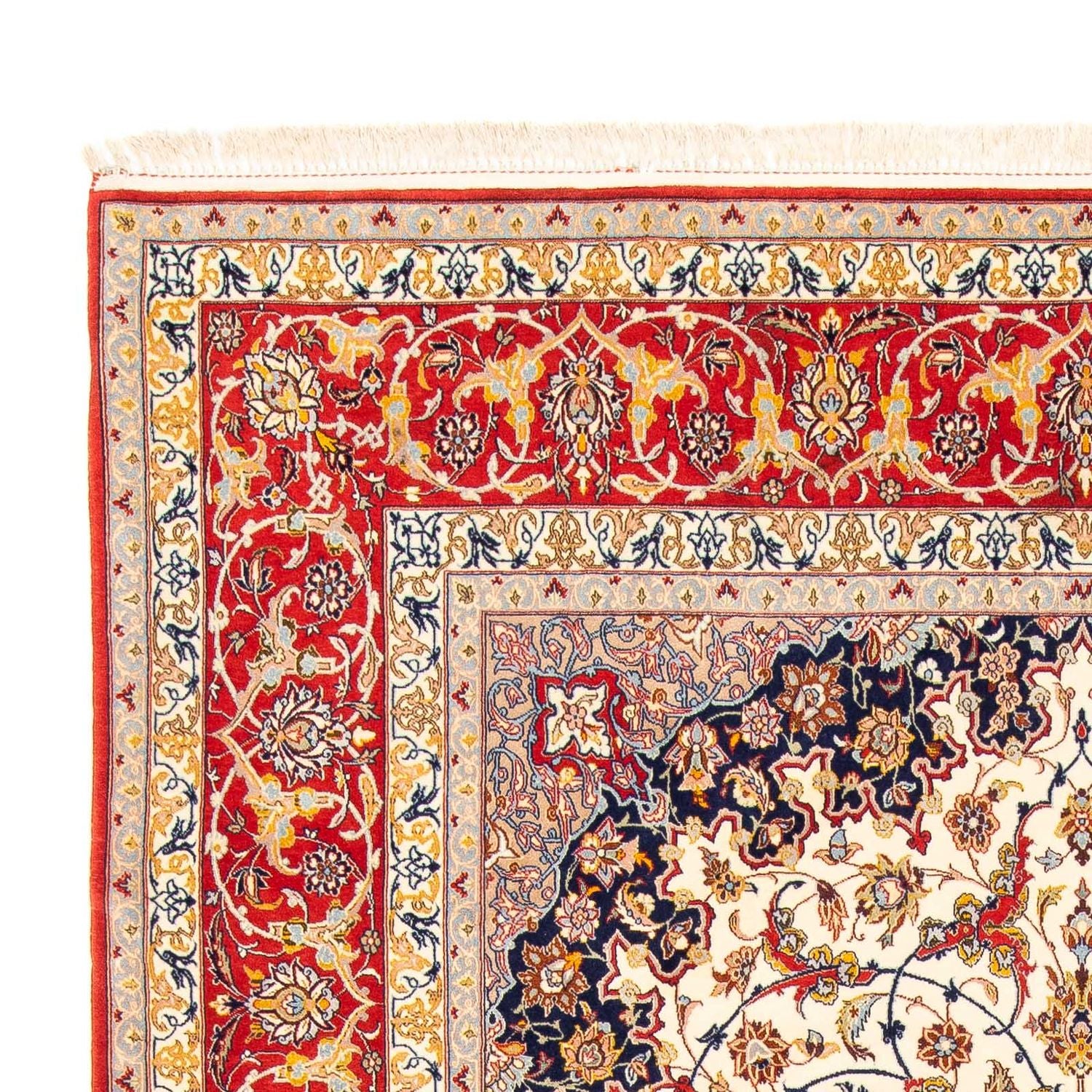 Tapis persan - Isfahan - Premium - 310 x 197 cm - rouge