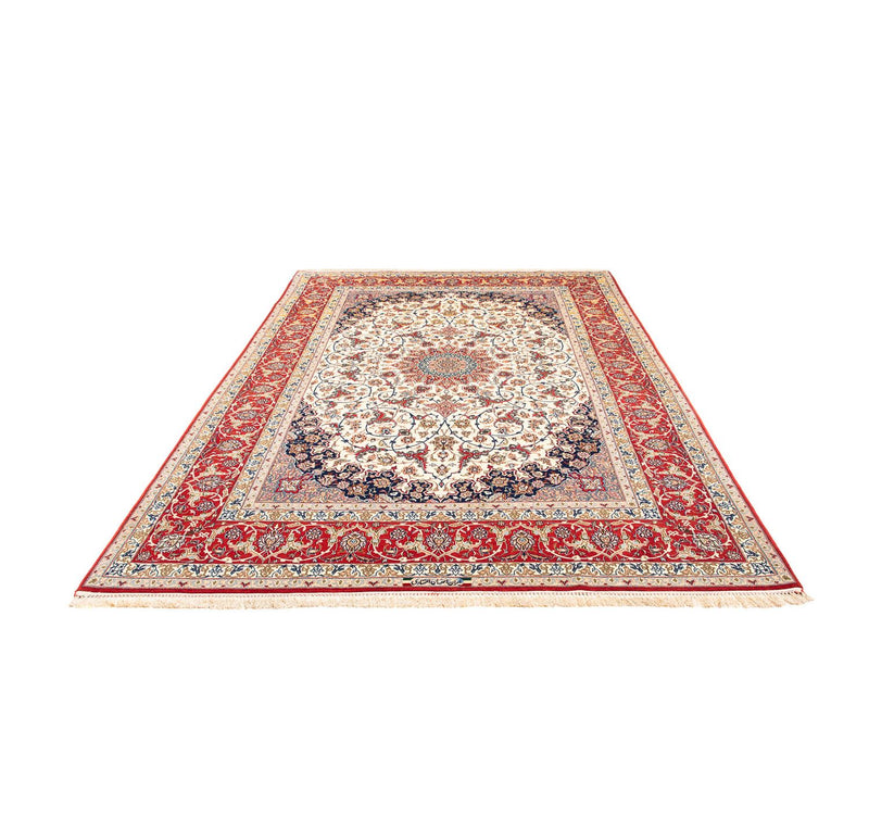 Tapis persan - Isfahan - Premium - 310 x 197 cm - rouge