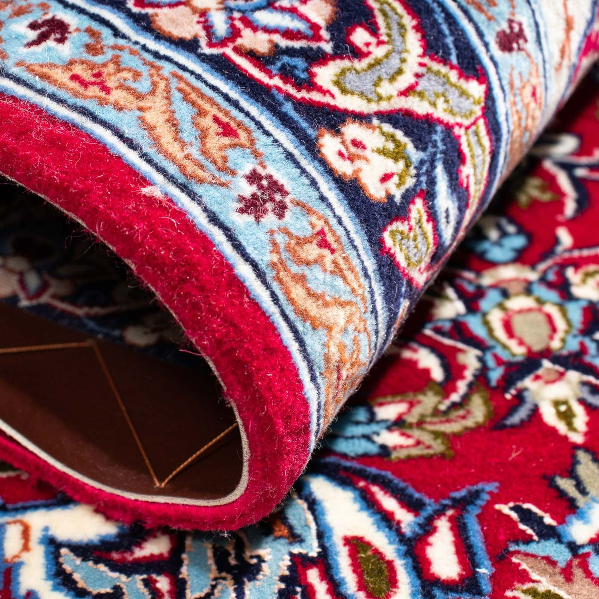 Tapis persan - Isfahan - Premium - 107 x 69 cm - rouge