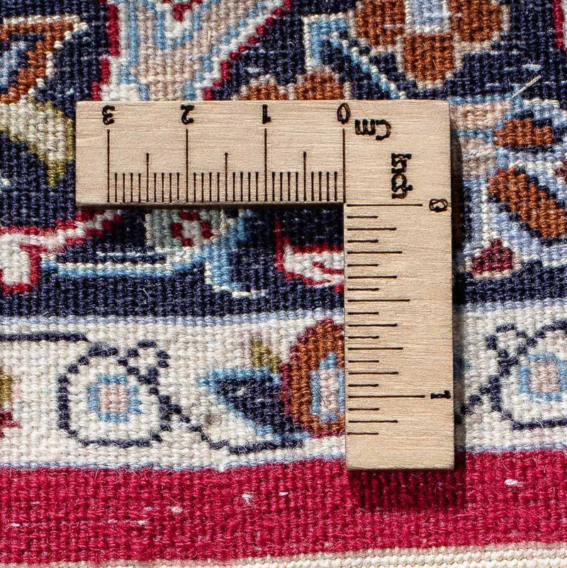 Tapis persan - Isfahan - Premium - 101 x 71 cm - rouge foncé