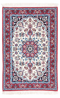 Tapis persan - Isfahan - Premium - 108 x 71 cm - beige