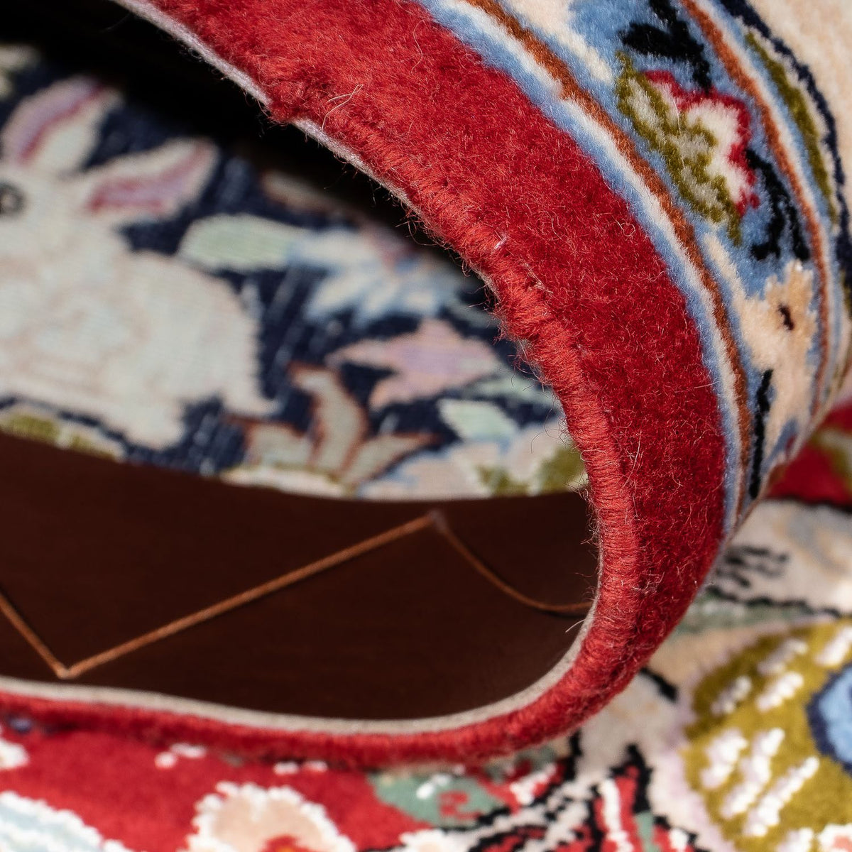 Tapis persan - Isfahan - Premium - 105 x 70 cm - rouge