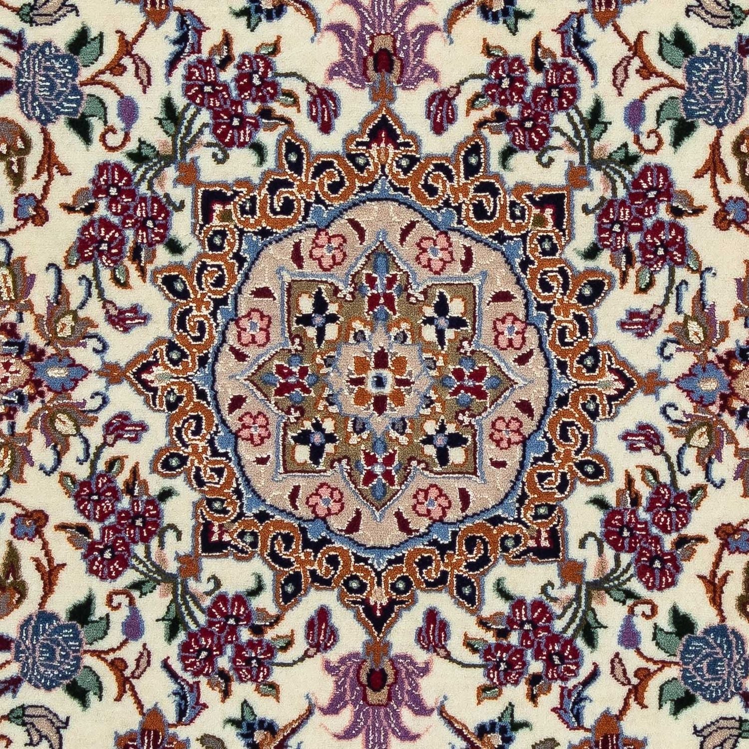 Tapis persan - Isfahan - Premium - 102 x 70 cm - beige