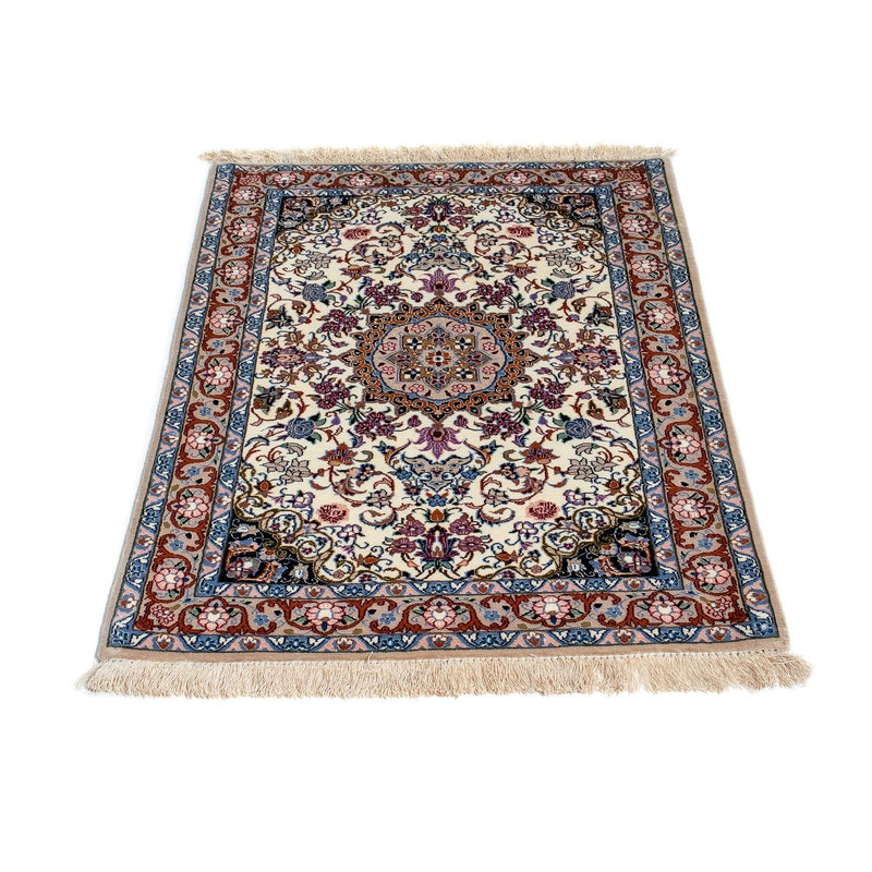 Tapis persan - Isfahan - Premium - 102 x 70 cm - beige
