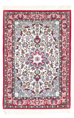 Tapis persan - Isfahan - Premium - 103 x 70 cm - beige