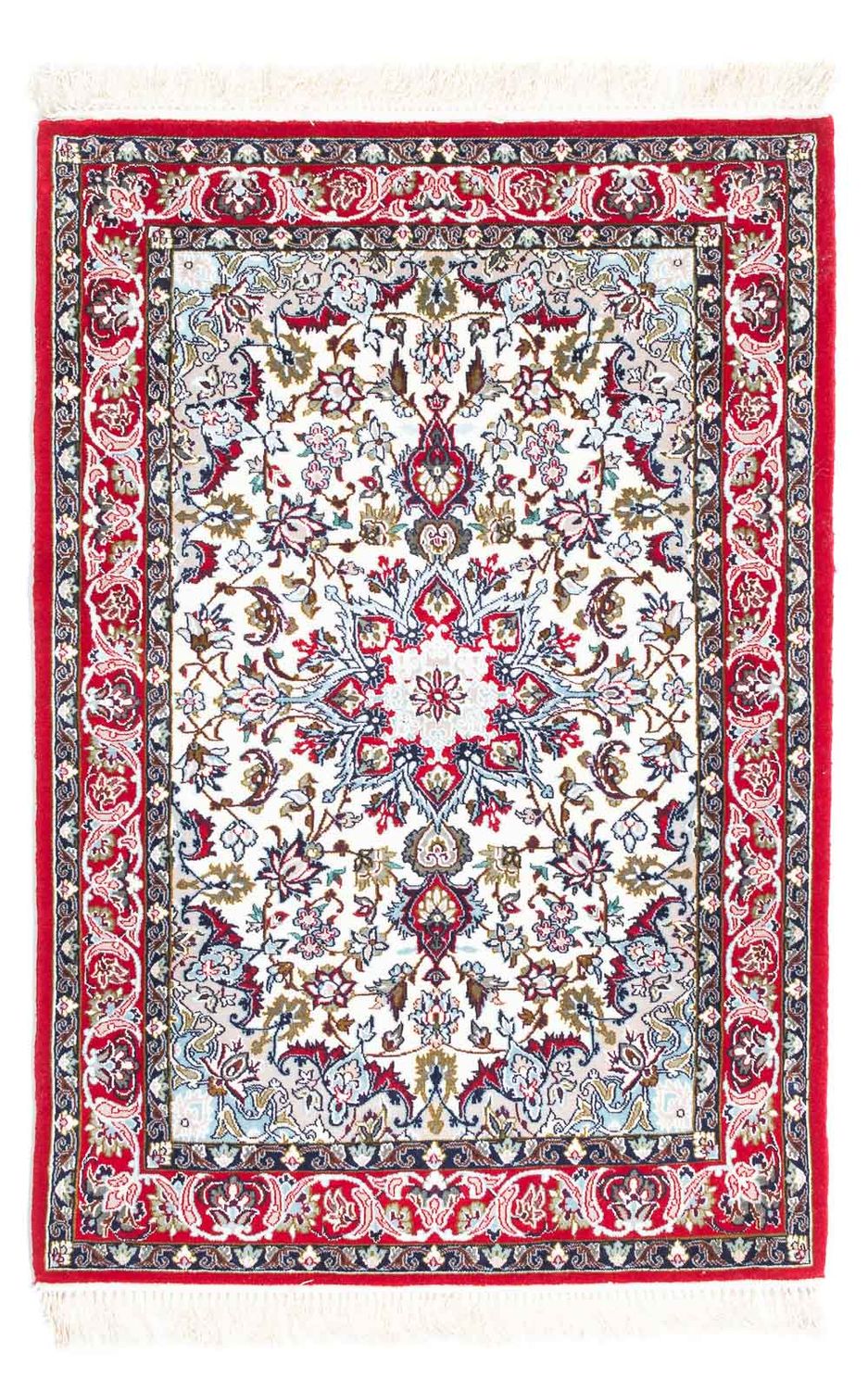 Tapis persan - Isfahan - Premium - 103 x 70 cm - beige