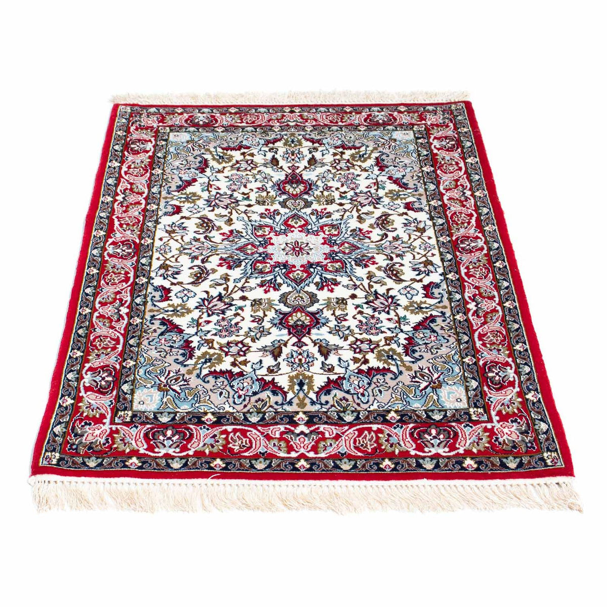 Tapis persan - Isfahan - Premium - 103 x 70 cm - beige