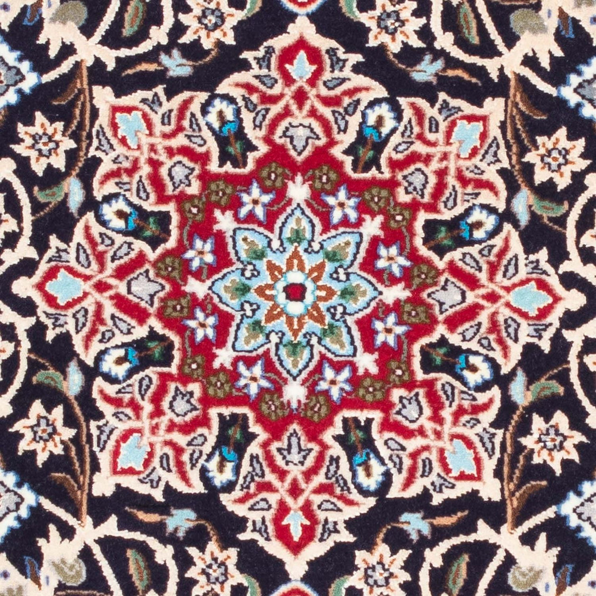 Tapis persan - Isfahan - Premium - 102 x 72 cm - rouge