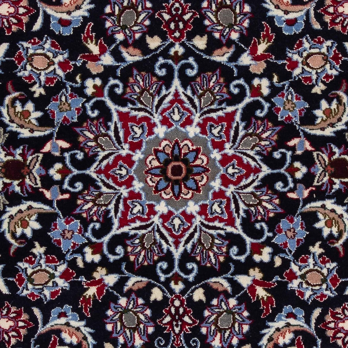 Tapis persan - Isfahan - Premium - 104 x 73 cm - rouge foncé