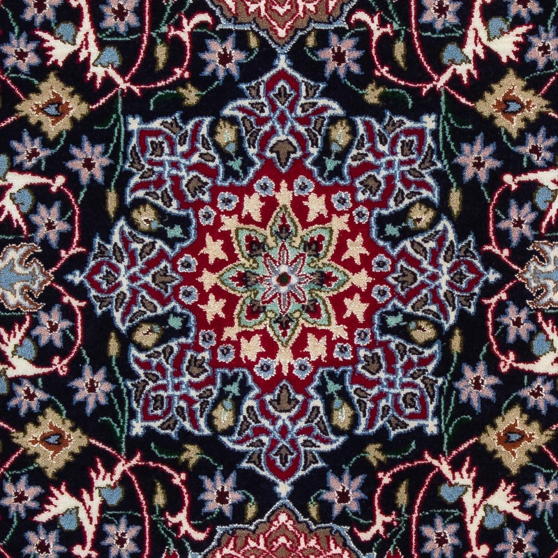 Tapis persan - Isfahan - Premium - 105 x 70 cm - rouge foncé